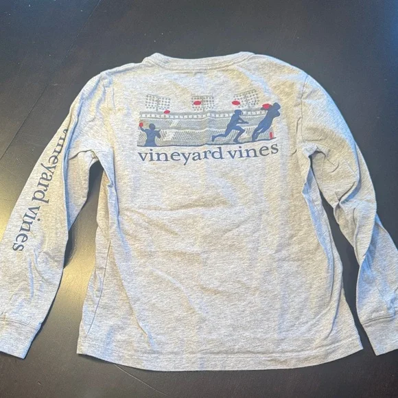 Vineyard Vines Gray Long Sleeve Tee - Picture 5 of 5